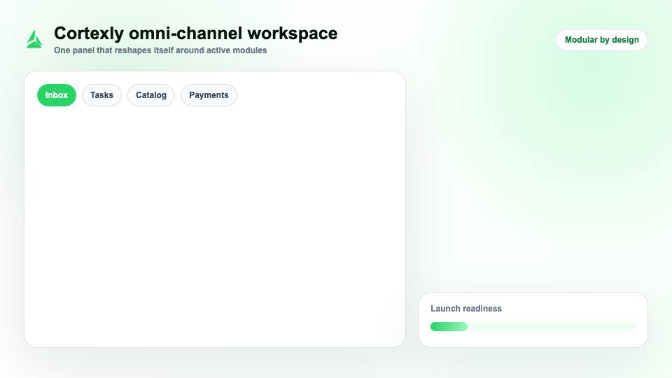 Cortexly workspace preview